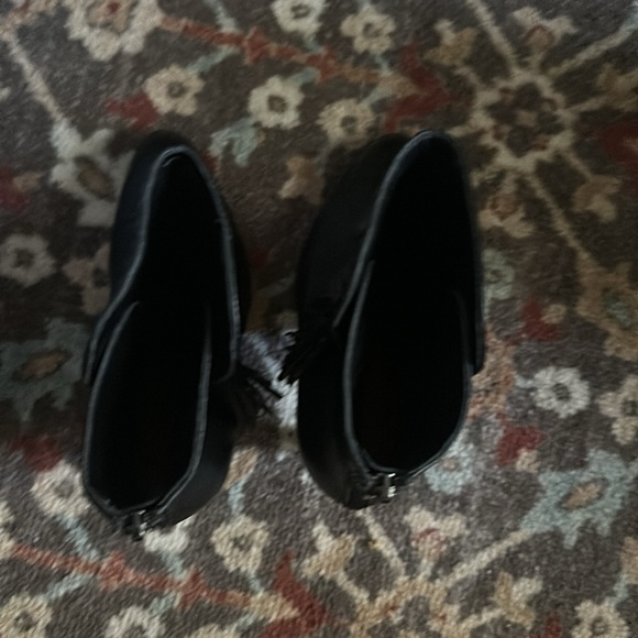 Coach Jessie Silky Nappa leather fringe booties - Picture 5 of 7